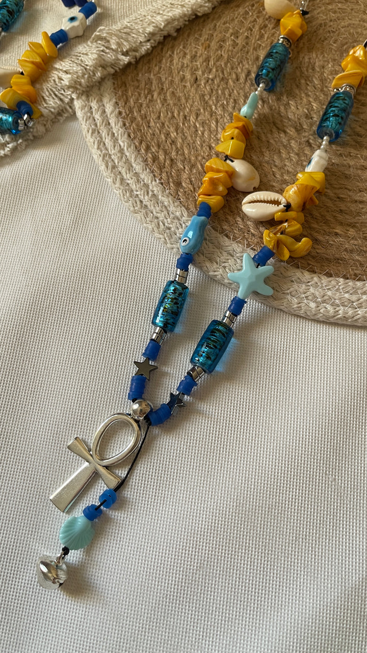 The Ocean sebha necklace