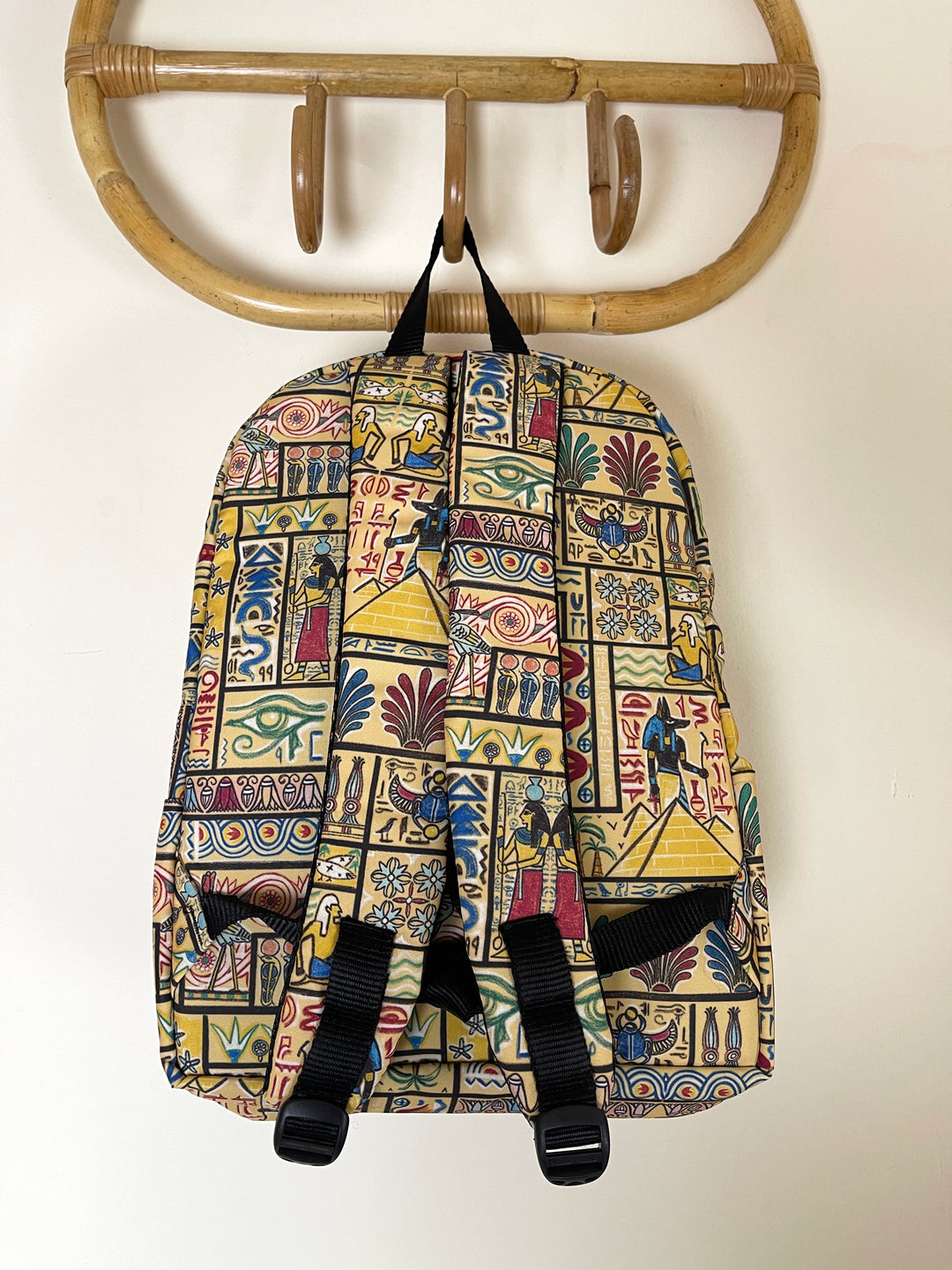 Yellow Egyptian theme Backpack