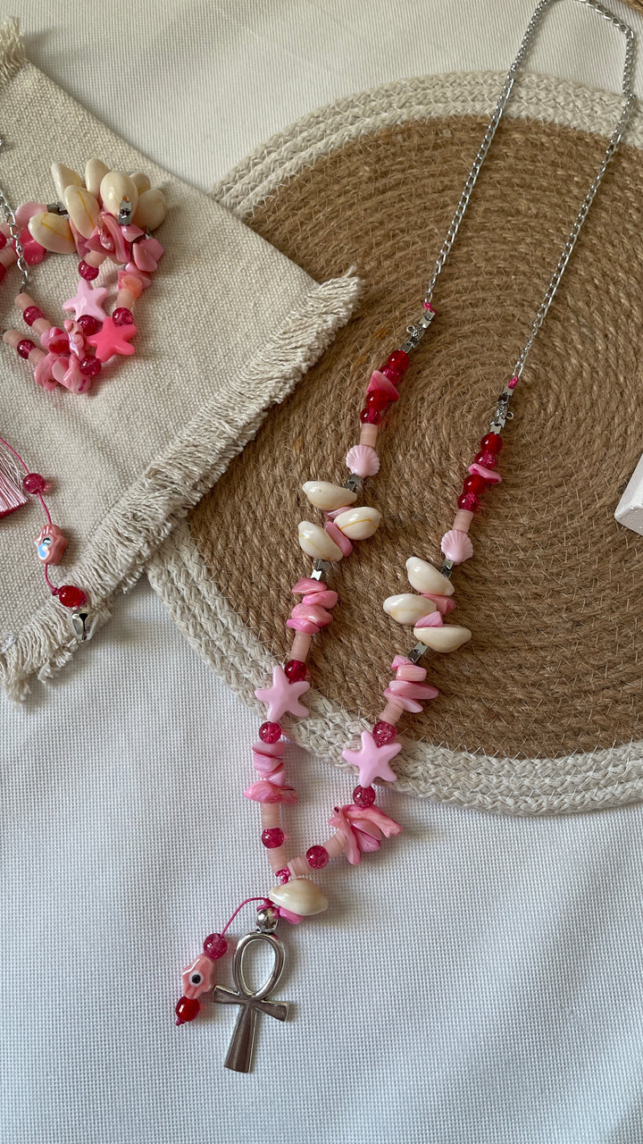 Pink mode on sebha necklace