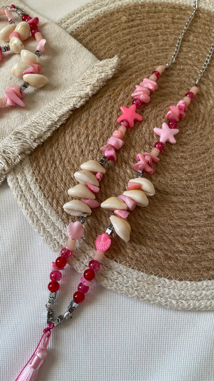 Pink mode on sebha necklace