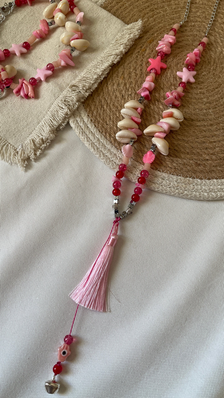 Pink mode on sebha necklace