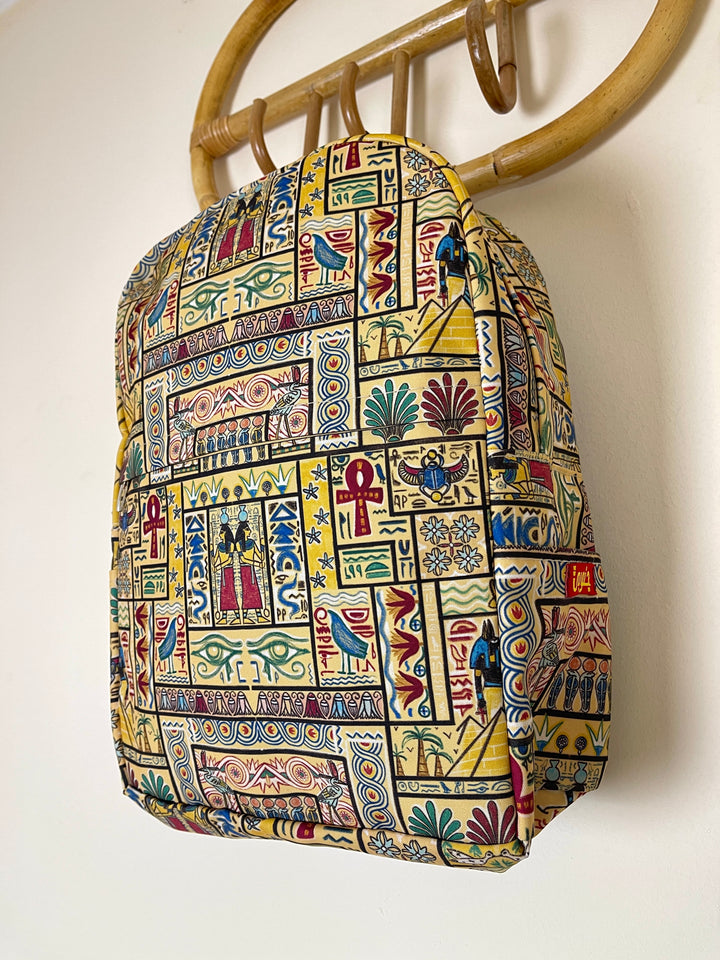 Yellow Egyptian theme Backpack