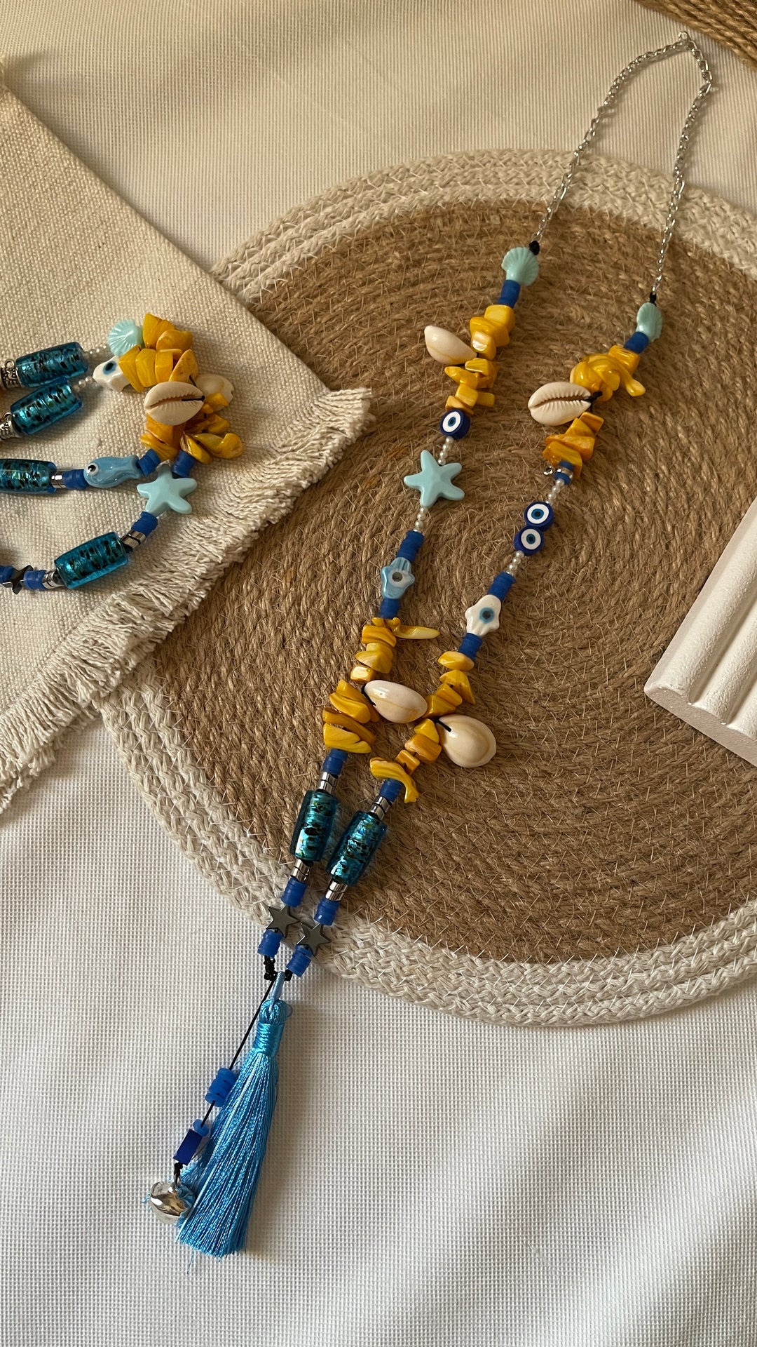 The Ocean sebha necklace