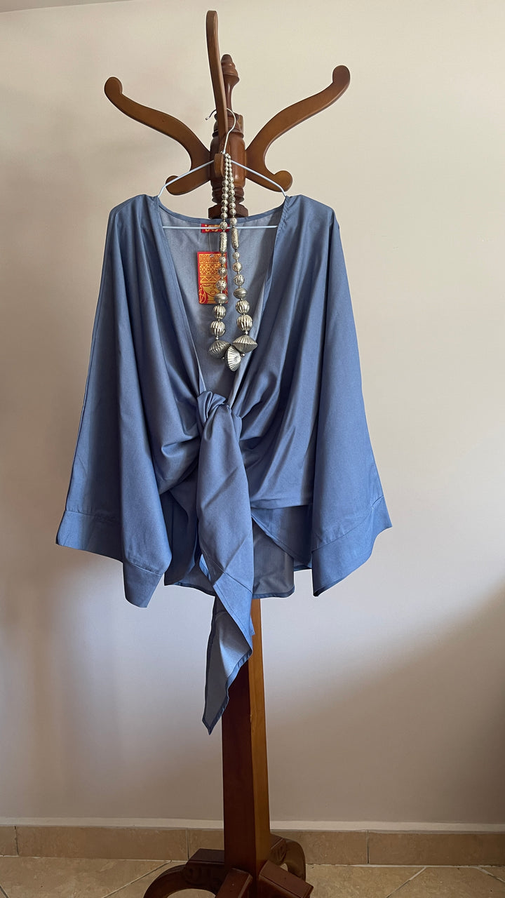 blue jeans Kimono