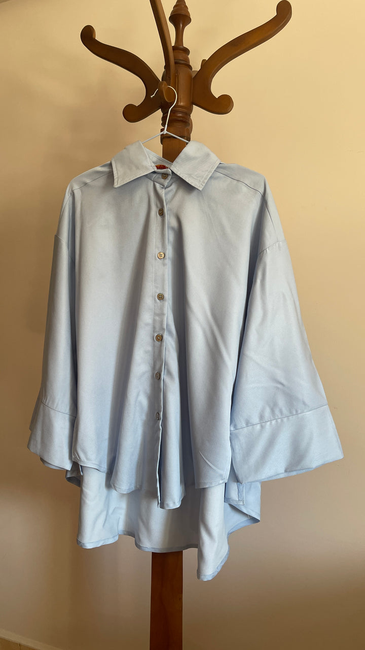 Light blue jeans shirt