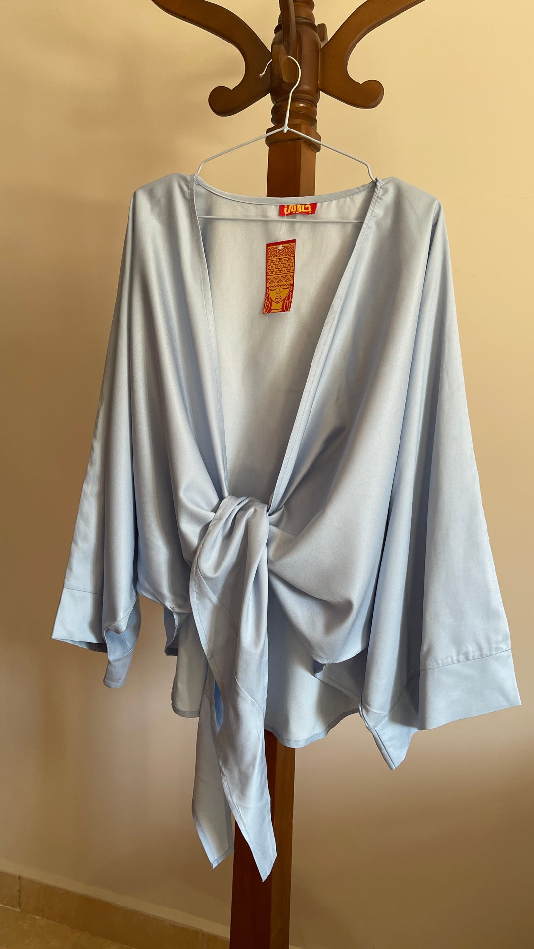 Light blue jeans Kimono